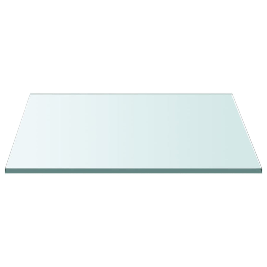 Tafelblad 30X30 Cm Gehard Glas Transparant 30 x 30 cm Doorzichtig