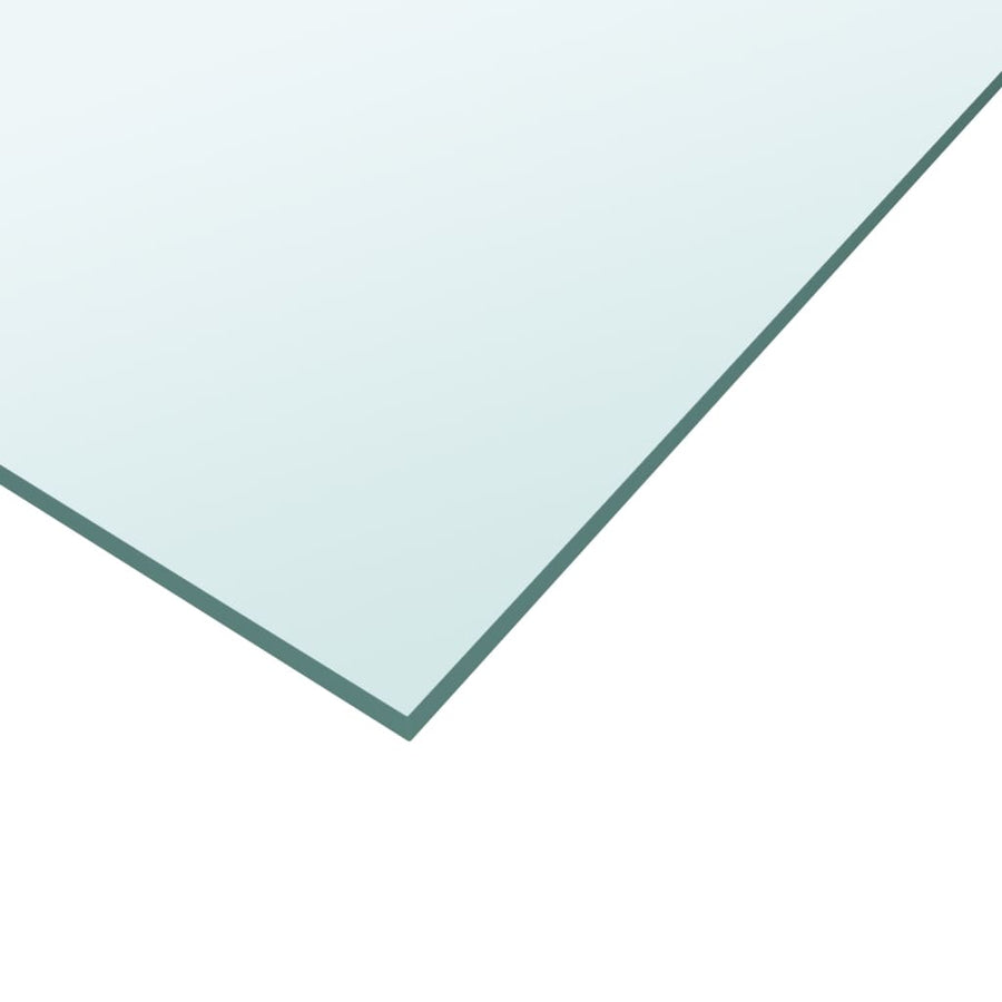 Tafelblad 30X30 Cm Gehard Glas Transparant 30 x 30 cm Doorzichtig
