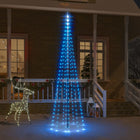 Flagpole Christmas Tree 310 LEDs blue 300 cm