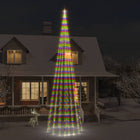 Kerstboomverlichting 800 cm meerkleurig 1134 LED