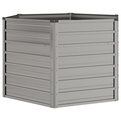 Plantenbak Verhoogd 129X129X77 Cm Cortenstaal Roestig