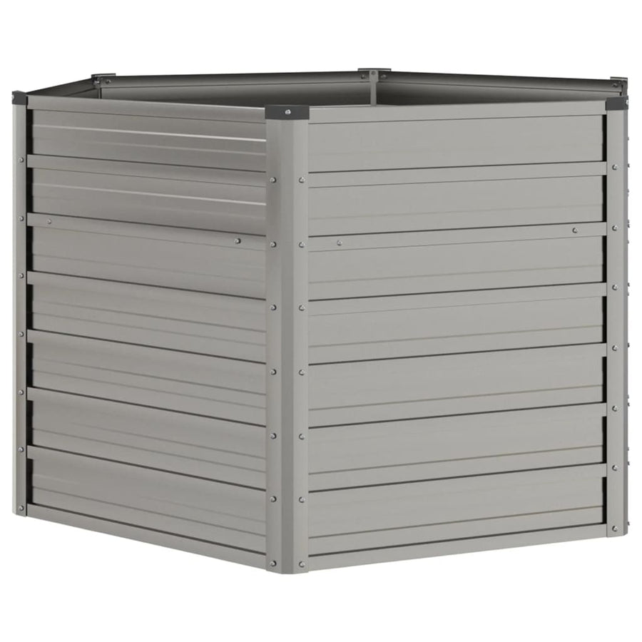 Plantenbak Verhoogd 129X129X77 Cm Cortenstaal Roestig