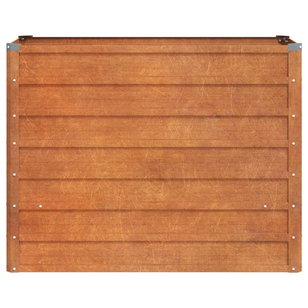 Plantenbak Verhoogd 100X40X77 Cm Cortenstaal Roestig