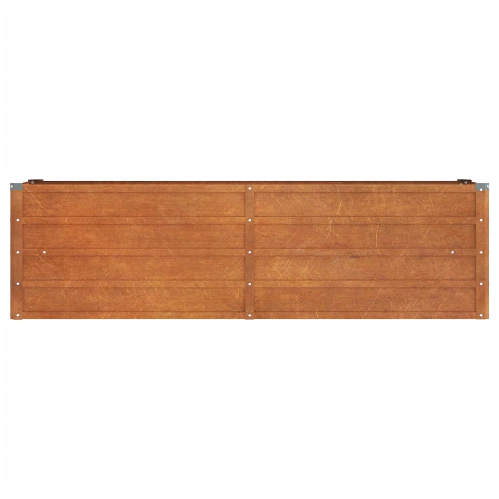 Plantenbak Verhoogd 160X40X45 Cm Cortenstaal Roestig