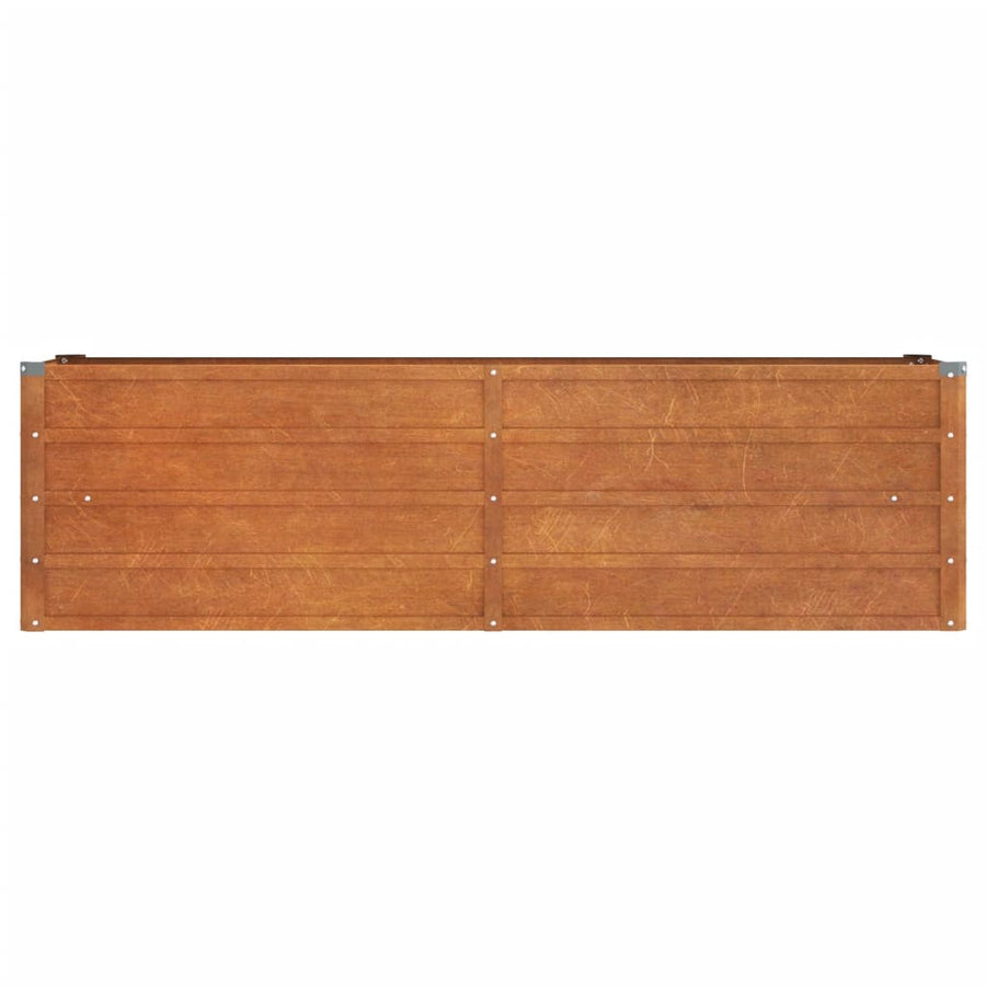 Plantenbak Verhoogd 160X40X45 Cm Cortenstaal Roestig
