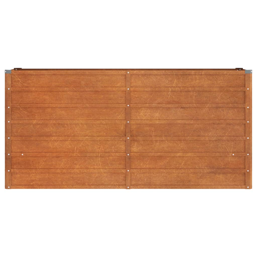 Plantenbak Verhoogd 160X40X77 Cm Cortenstaal Roestig