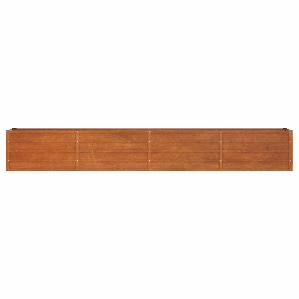 Plantenbak Verhoogd 320X40X45 Cm Cortenstaal Roestig