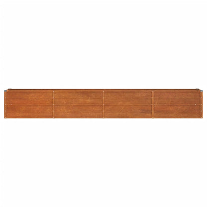 Plantenbak Verhoogd 320X40X45 Cm Cortenstaal Roestig