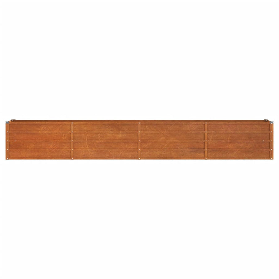 Plantenbak Verhoogd 320X40X45 Cm Cortenstaal Roestig