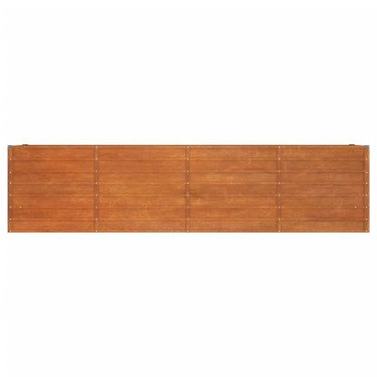 Plantenbak Verhoogd 320X40X77 Cm Cortenstaal Roestig