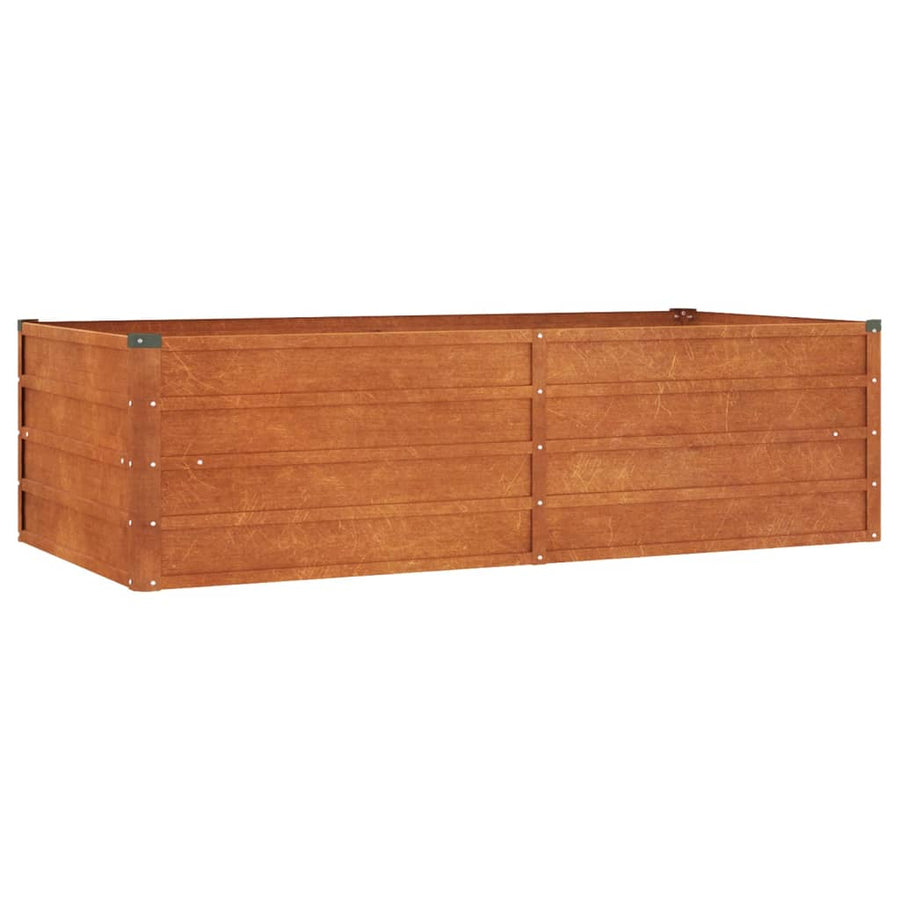 Plantenbak Verhoogd 160X80X45 Cm Cortenstaal Roestig