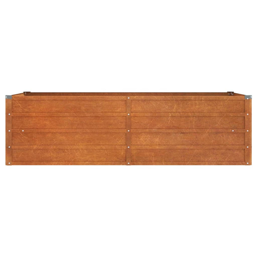 Plantenbak Verhoogd 160X80X45 Cm Cortenstaal Roestig