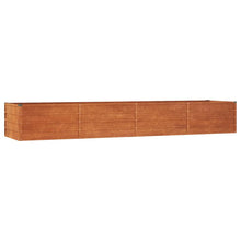 Plantenbak Verhoogd 320X80X45 Cm Cortenstaal Roestig