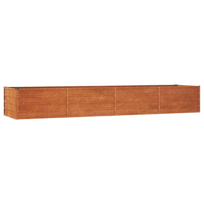 Plantenbak Verhoogd 320X80X45 Cm Cortenstaal Roestig