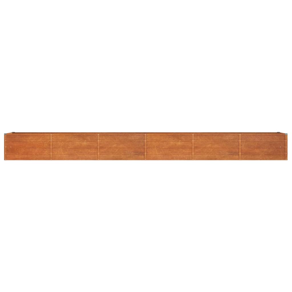 Plantenbak Verhoogd 480X80X45 Cm Cortenstaal Roestig