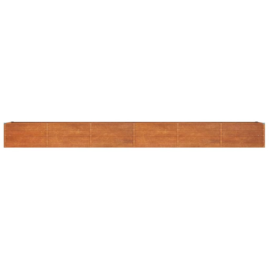 Plantenbak Verhoogd 480X80X45 Cm Cortenstaal Roestig