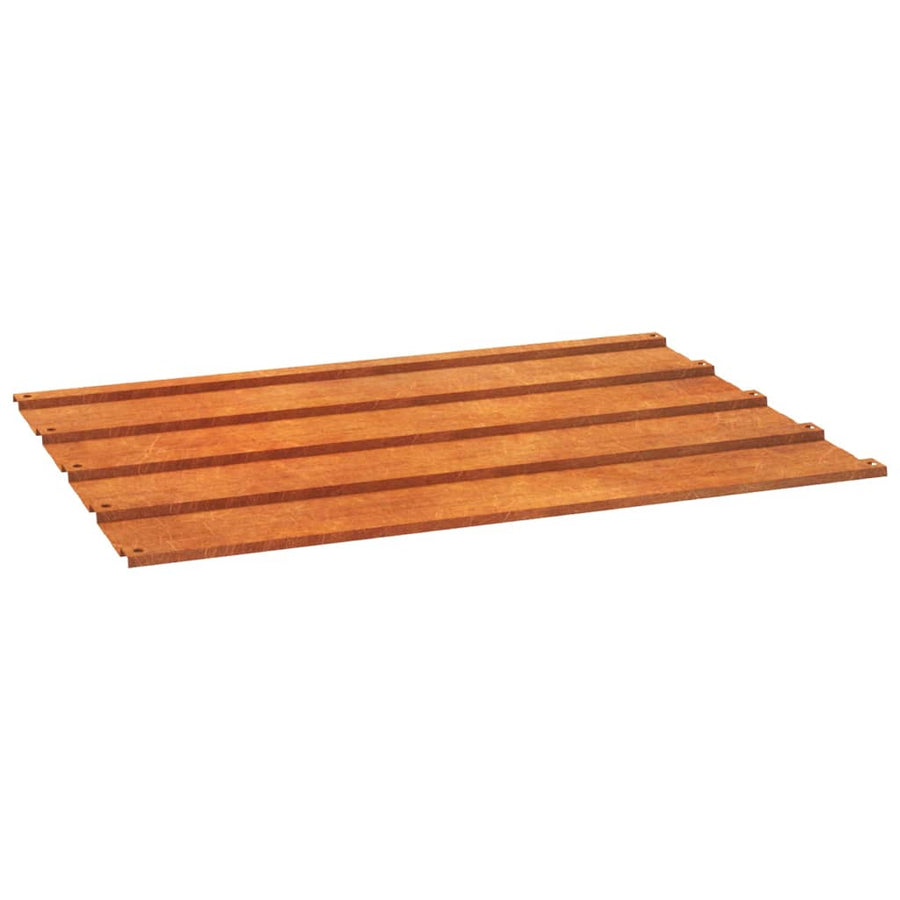 Dakpanelen 12 St 60X44 Cm Cortenstaal Roestig 60 x 44 cm