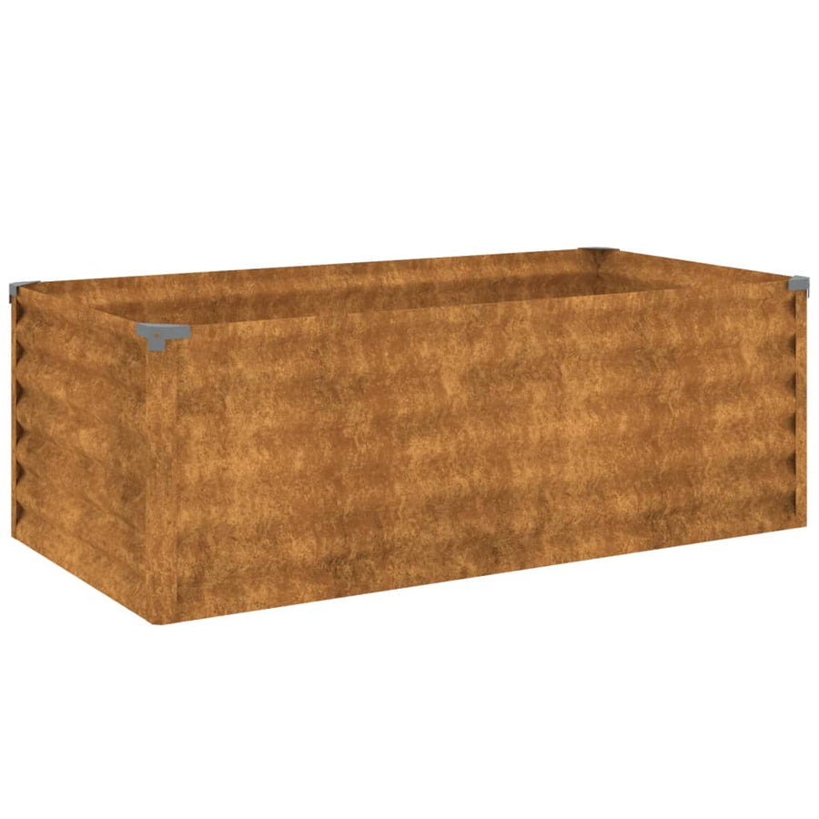 Plantenbak Verhoogd 100X50X36 Cm Cortenstaal