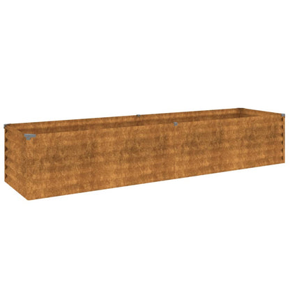 Plantenbak Verhoogd 194X50X36 Cm Cortenstaal