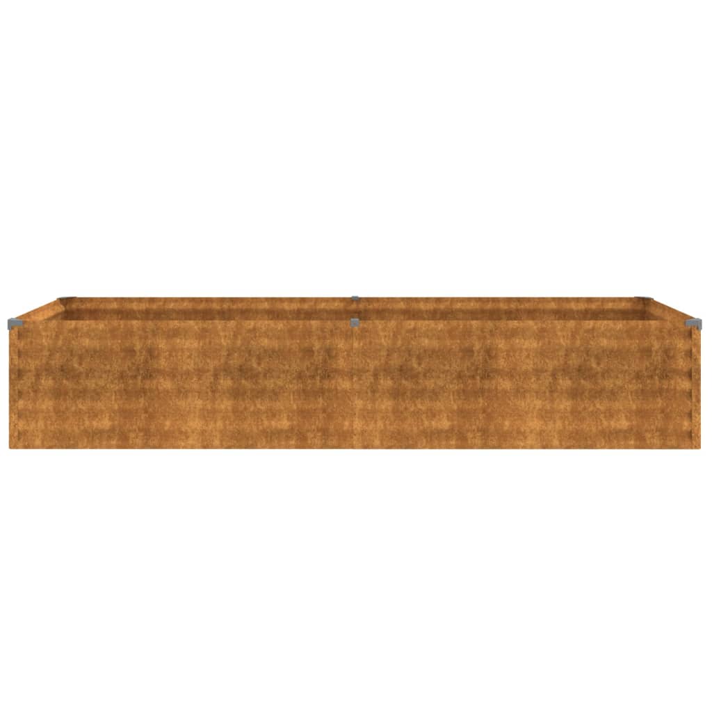 Plantenbak Verhoogd 194X50X36 Cm Cortenstaal