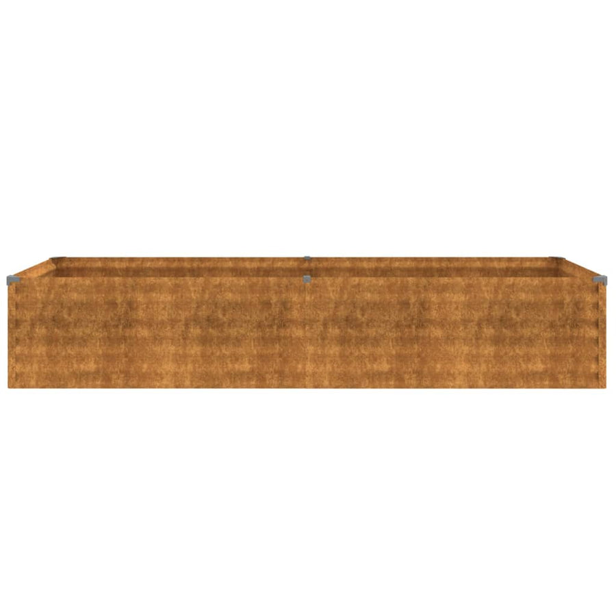 Plantenbak Verhoogd 194X50X36 Cm Cortenstaal