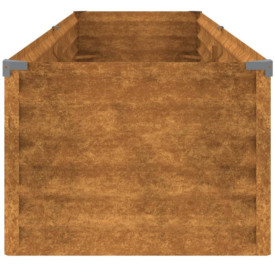 Plantenbak Verhoogd 194X50X36 Cm Cortenstaal