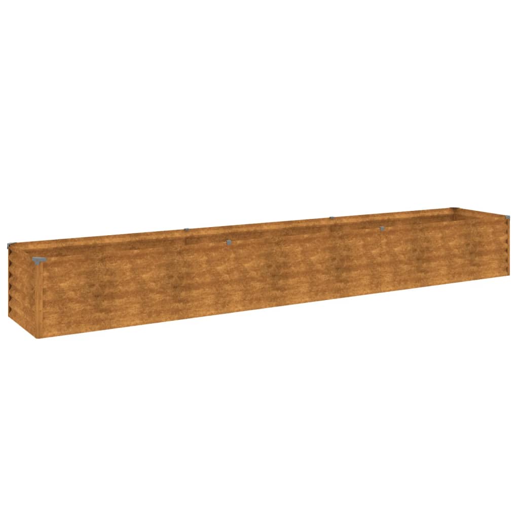 Plantenbak Verhoogd 291X50X36 Cm Cortenstaal