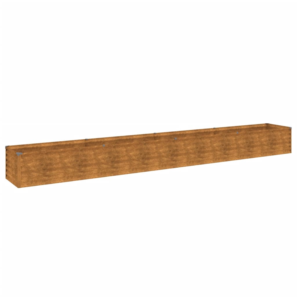 Plantenbak Verhoogd 386X50X36 Cm Cortenstaal