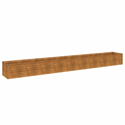 Plantenbak Verhoogd 386X50X36 Cm Cortenstaal