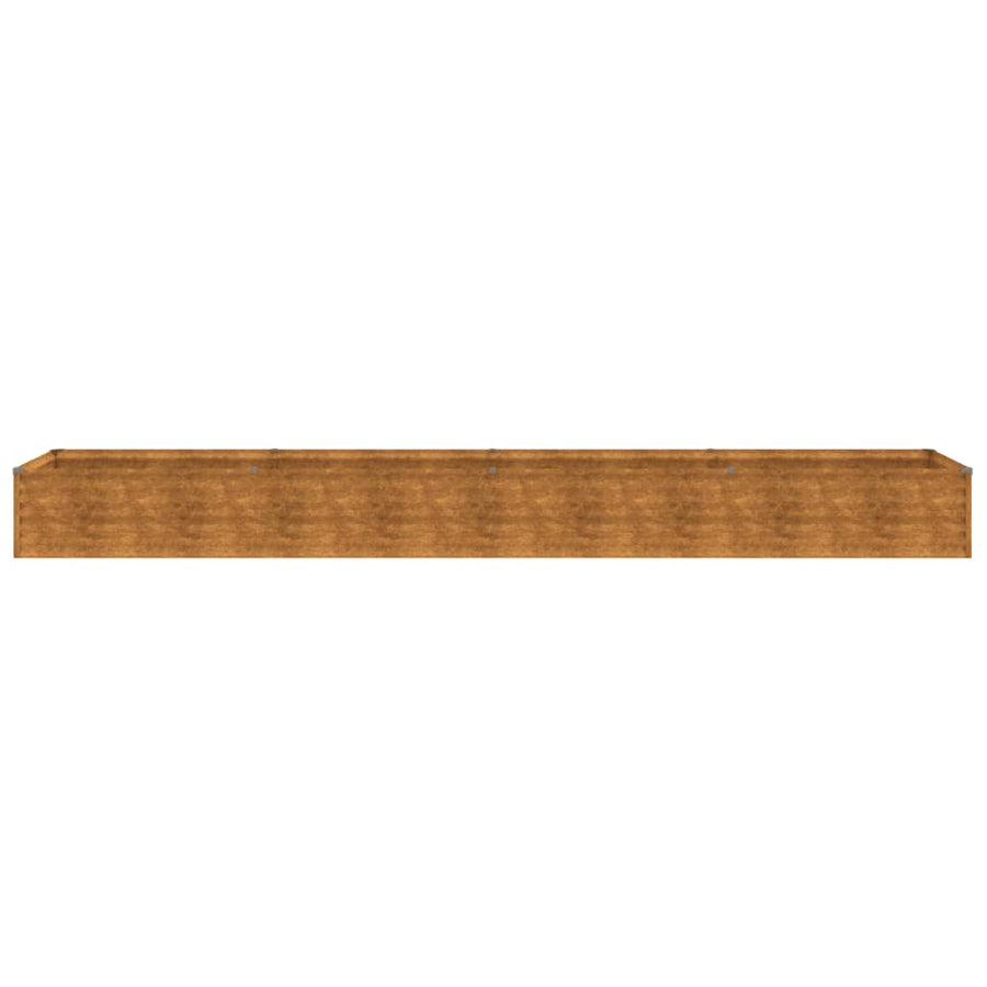 Plantenbak Verhoogd 386X50X36 Cm Cortenstaal