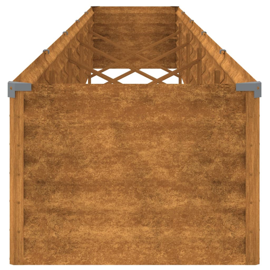 Plantenbak Verhoogd 482X50X36 Cm Cortenstaal