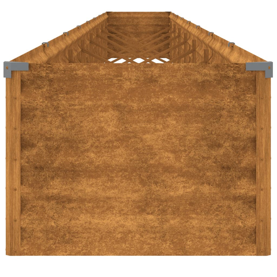 Plantenbak Verhoogd 770X50X36 Cm Cortenstaal