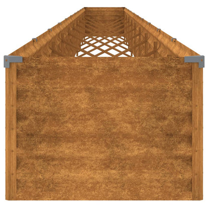 Plantenbak verhoogd 960x50x36 cm cortenstaal
