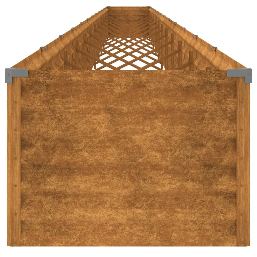 Plantenbak Verhoogd 1152X50X36 Cm Cortenstaal