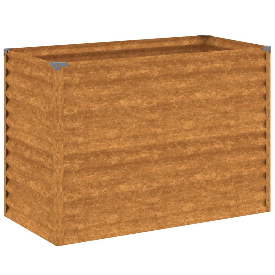 Plantenbak Verhoogd 100X50X69 Cm Cortenstaal