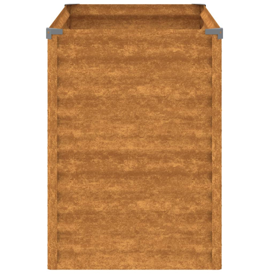 Plantenbak Verhoogd 100X50X69 Cm Cortenstaal