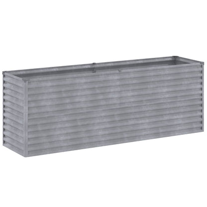 Plantenbak Verhoogd 196X50X69 Cm Cortenstaal