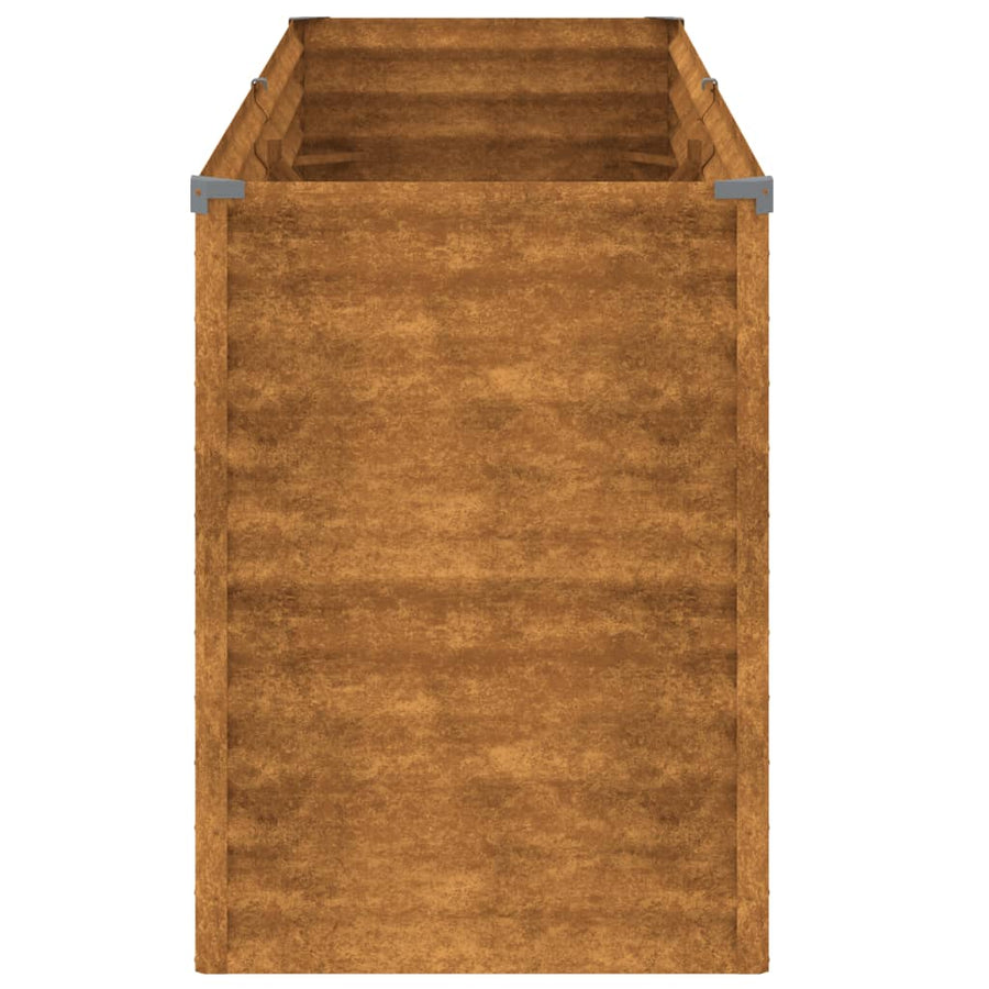 Plantenbak Verhoogd 196X50X69 Cm Cortenstaal