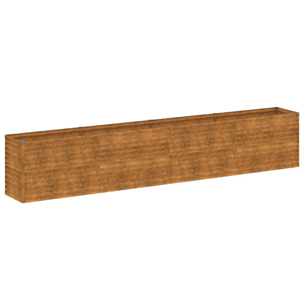 Plantenbak Verhoogd 385X50X69 Cm Cortenstaal