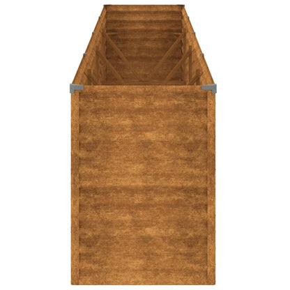 Plantenbak Verhoogd 385X50X69 Cm Cortenstaal