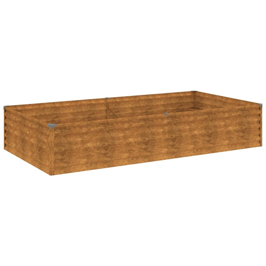 Plantenbak Verhoogd 195X100X36 Cm Cortenstaal