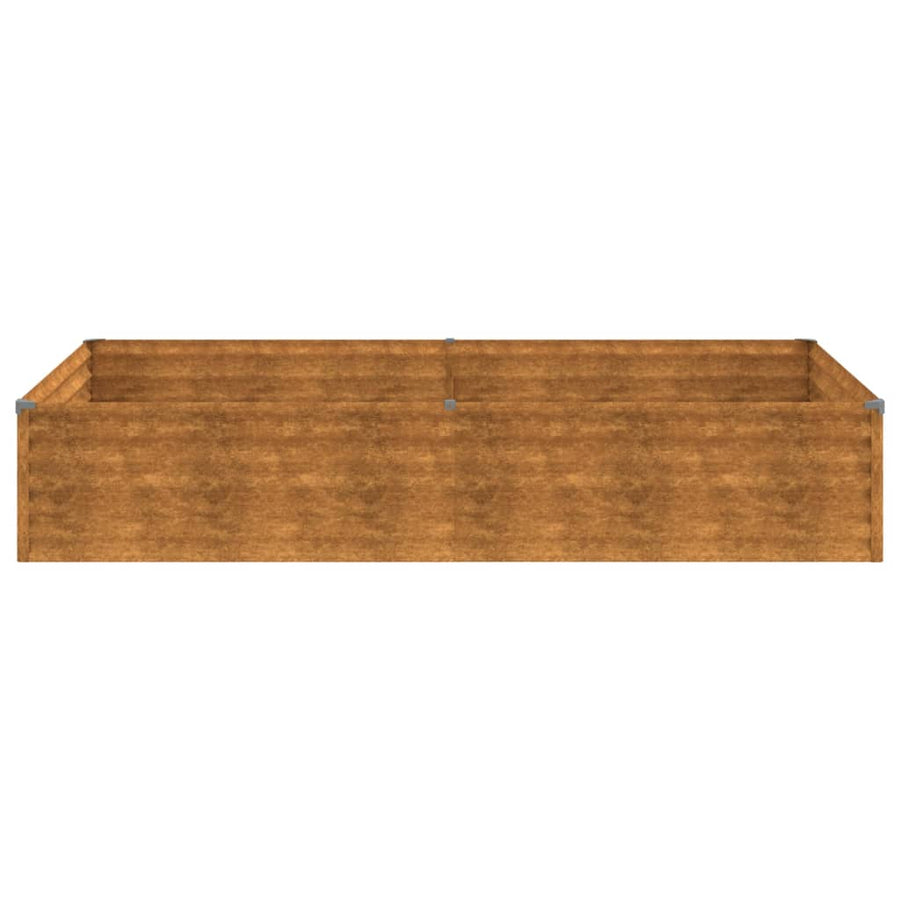 Plantenbak Verhoogd 195X100X36 Cm Cortenstaal