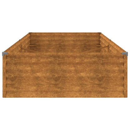 Plantenbak Verhoogd 195X100X36 Cm Cortenstaal