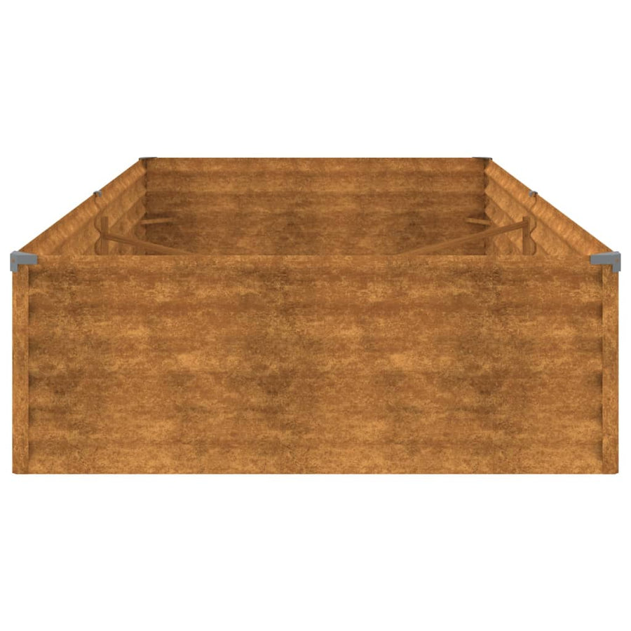 Plantenbak Verhoogd 195X100X36 Cm Cortenstaal