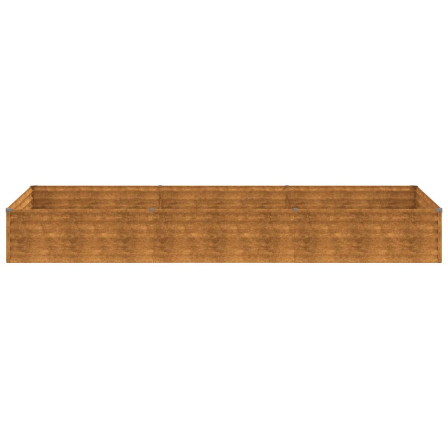 Plantenbak Verhoogd 291X100X36 Cm Cortenstaal