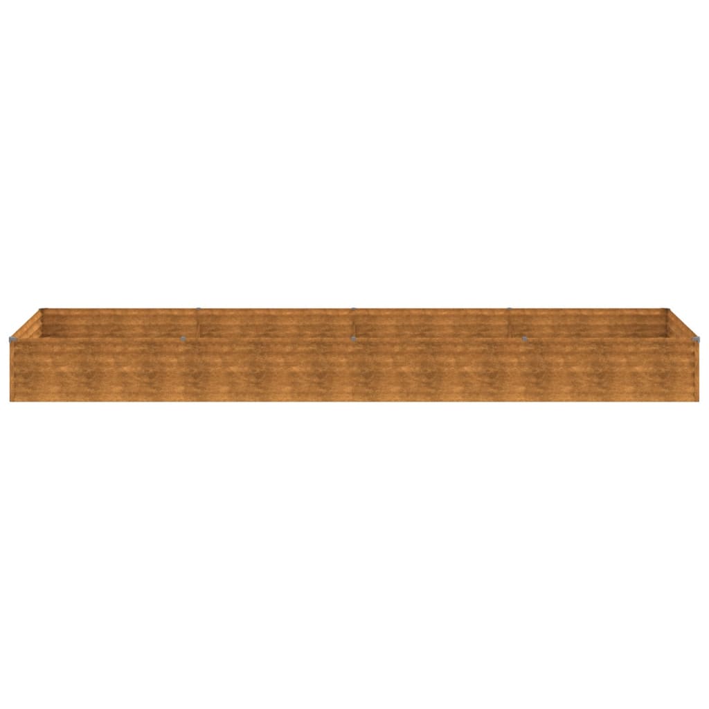 Plantenbak verhoogd 387x100x36 cm cortenstaal