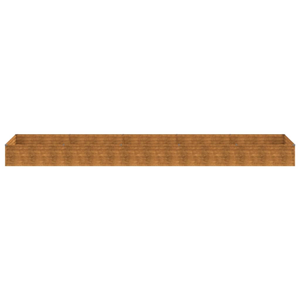Plantenbak Verhoogd 482X100X36 Cm Cortenstaal