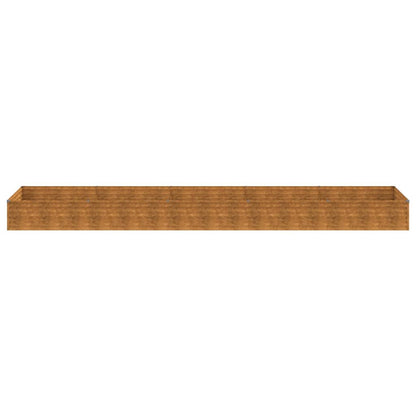 Plantenbak Verhoogd 482X100X36 Cm Cortenstaal