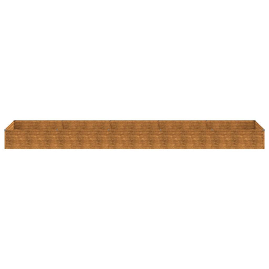 Plantenbak Verhoogd 482X100X36 Cm Cortenstaal