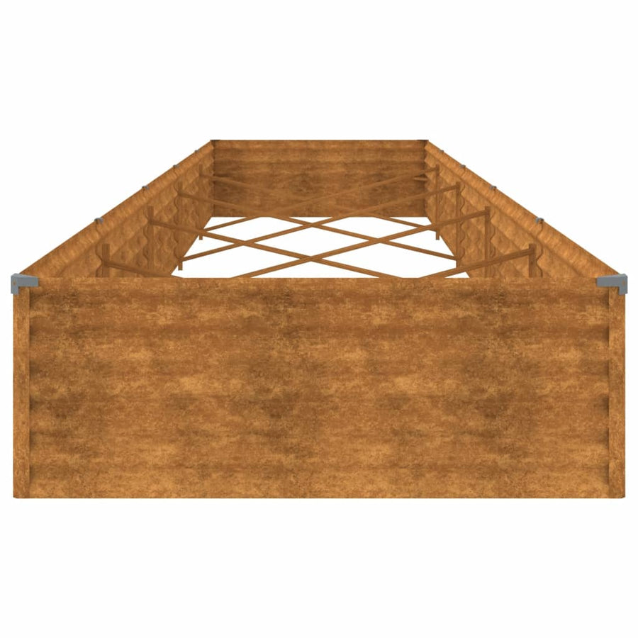 Plantenbak Verhoogd 482X100X36 Cm Cortenstaal
